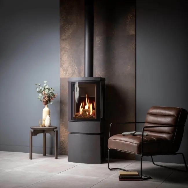 Yuri® Rust 90% Recycled Copper Matt Stone Effect 583x583 Tiles