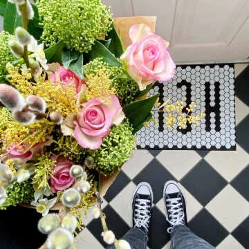 Cava Victorian Bone White Floor Tiles