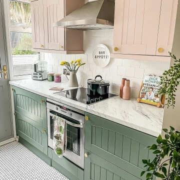 Pixel White 23x23 Hexagon Matt Mosaic Tiles