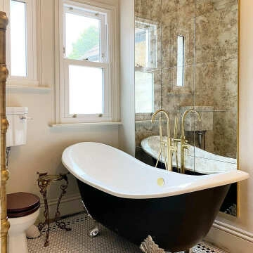 Pixel White 23x23 Hexagon Matt Mosaic Tiles