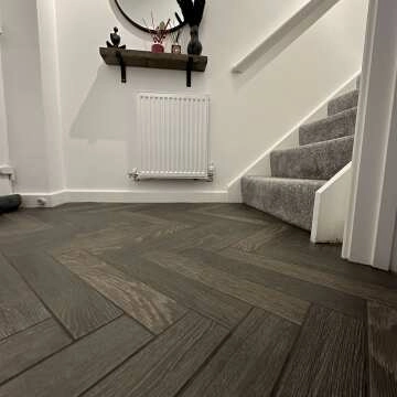 Bonsai Umber Wood Effect Porcelain Floor Tiles