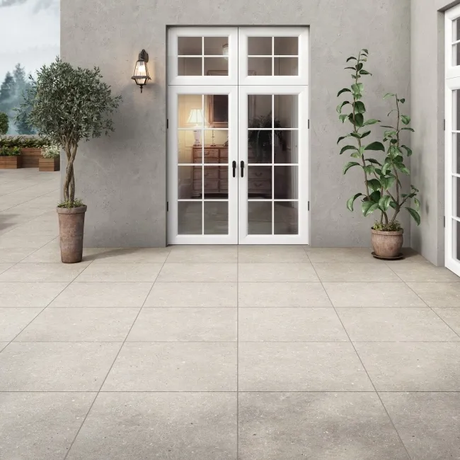 Stoneart Grey Stone Effect Matt Porcelain Outdoor Slab Tile