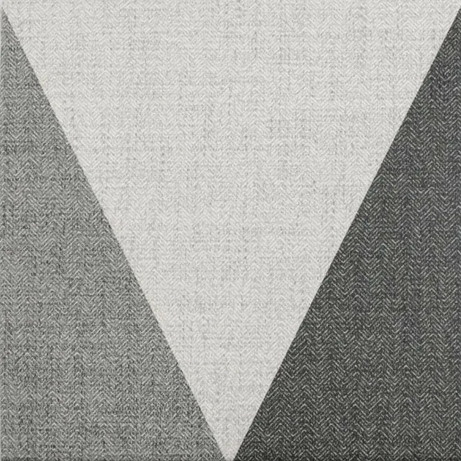 Texxtile Lux Grey Matt Patterned Wall and Floor Tiles