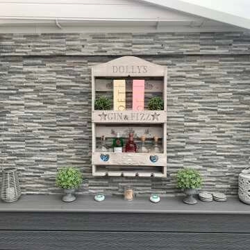 Isidora Gris Thin Splitface Effect Tiles