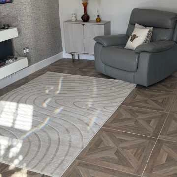 Empire Oak Parquet Brown Wood Effect Porcelain Wall and Floor Tiles