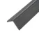 LuxeLine® Dark Grey Textured Composite Cladding Edging Corner Trim - 2500mm