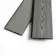LuxeLine® Light Grey Composite Fence Panel with Aluminium Post