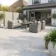 Quarstone White Stone Effect Matt Anti Slip Outdoor Porcelain Slab