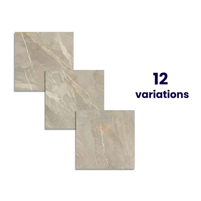 Devoke Beige Matt Stone Effect Wall and Floor Tiles 597x597