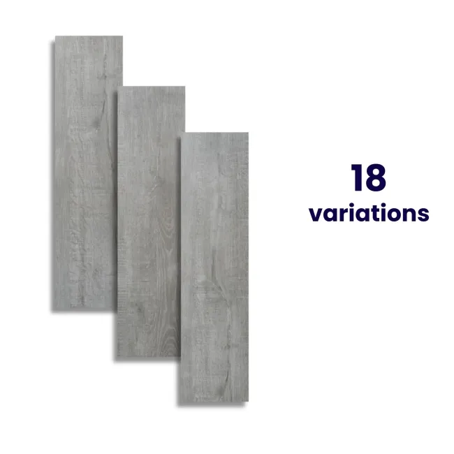 Willow Grey Matt Wood Effect Wall and Floor Tiles