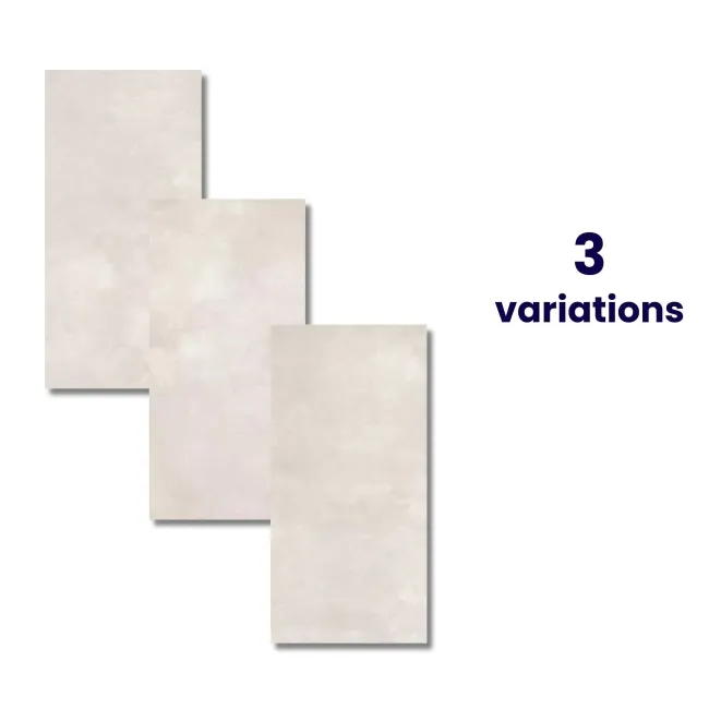 Cimento Blanco Rectified Matt Stone Effect Tile 1200x600