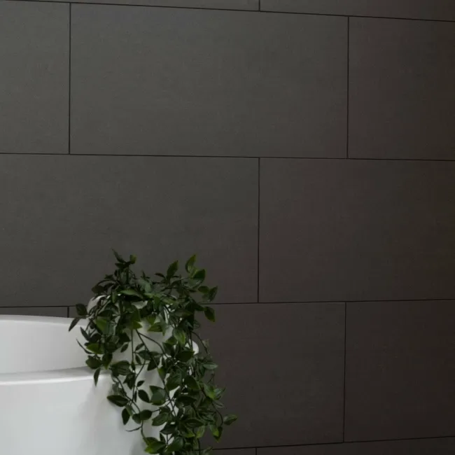 Lounge Matt Dark Grey Stone Effect 300x600 Floor Tiles