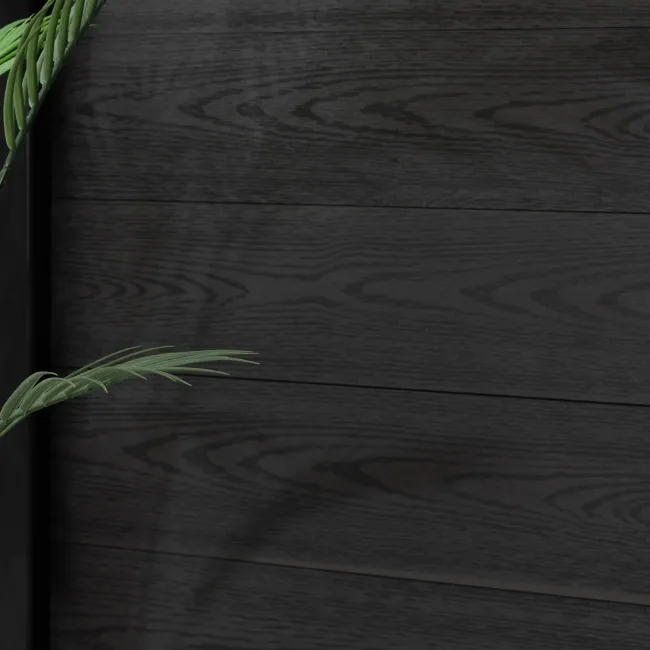 LuxeLine Composite Classic Fence Slats 180cm - Black (Pack of 2)