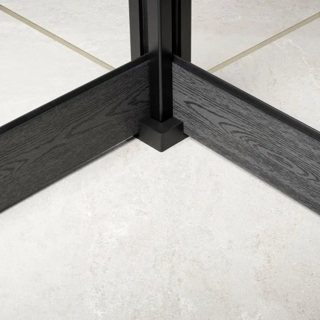 LuxeLine Composite Classic Fence Slats 180cm - Dark Grey (Pack of 2)