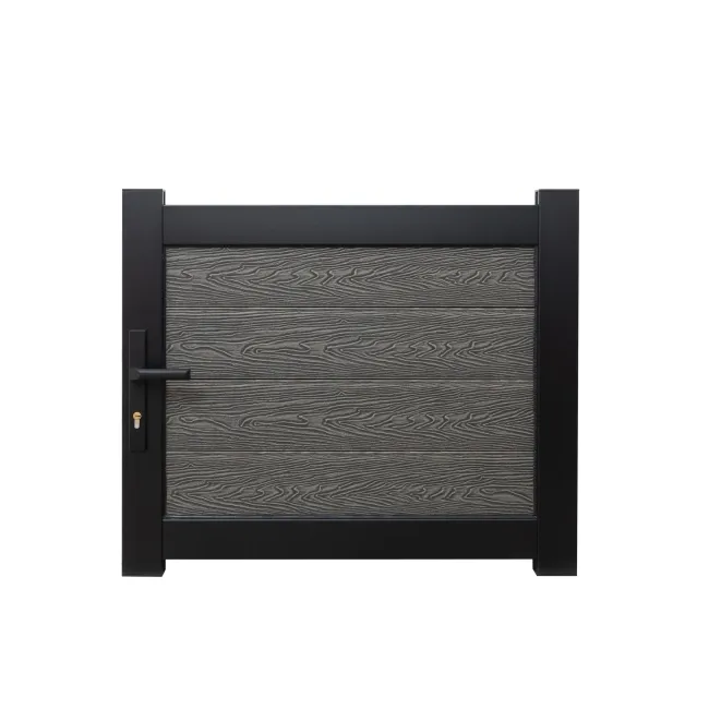 LuxeLine® Grey Garden Gate 750x900mm - Standard Handle