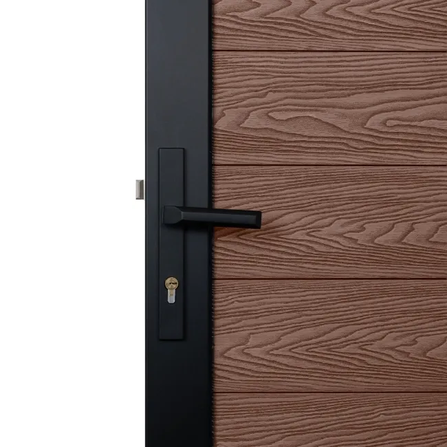 LuxeLine® Teak Garden Gate 1730x900mm - Standard Handle