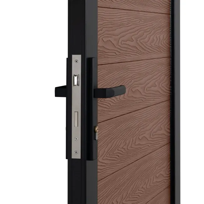 LuxeLine® Teak Garden Gate 1730x900mm - Standard Handle