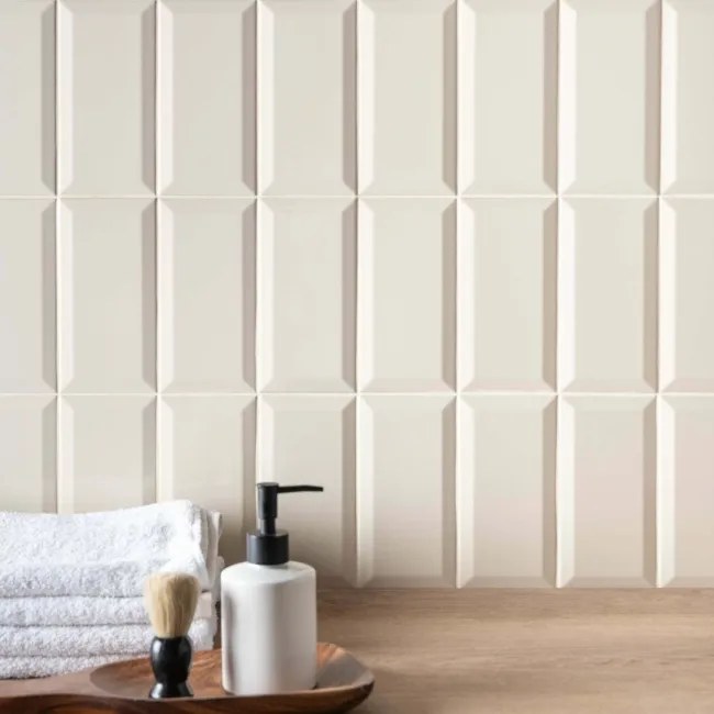 Metro Victoria Cream Gloss Metro Wall Tiles