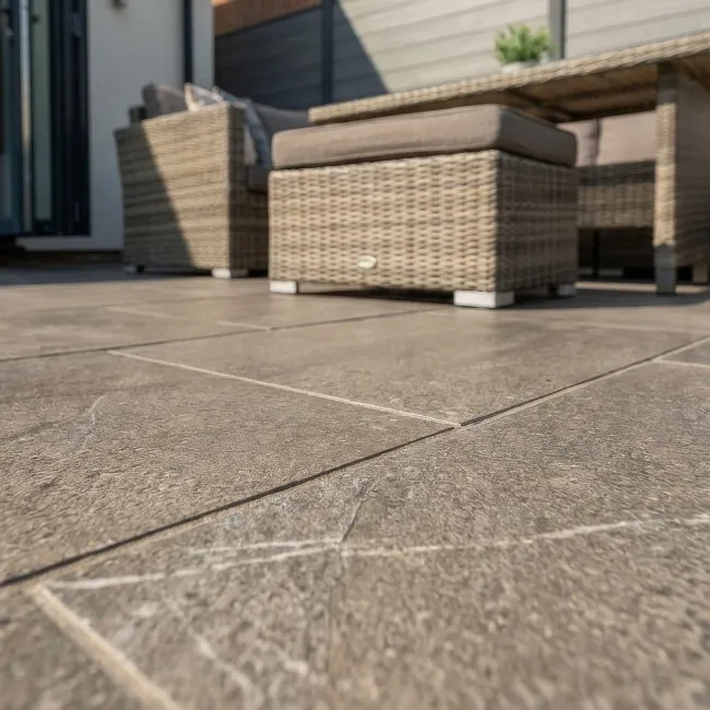 Muller Natural Stone Effect Matt Porcelain Outdoor Slab Tile