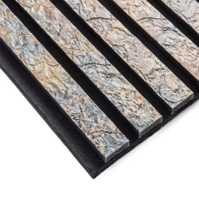 Trepanel Design® Rustic Multicolour Slate Effect Acoustic Wall Panels