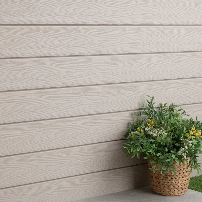 LuxeLine® Beige Embossed Shiplap Composite Wall Cladding - 2900mm