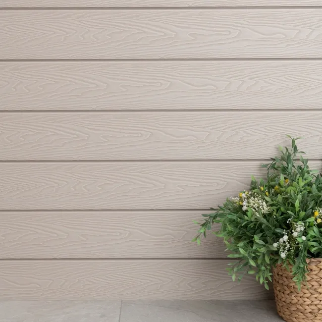 LuxeLine® Beige Embossed Shiplap Composite Wall Cladding - 2900mm