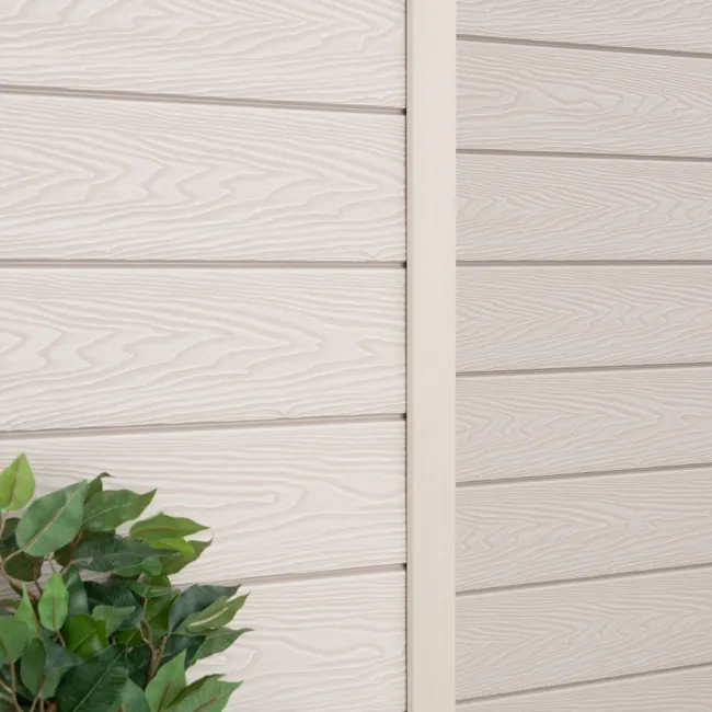 LuxeLine® Beige Embossed Shiplap Composite Wall Cladding - 2900mm