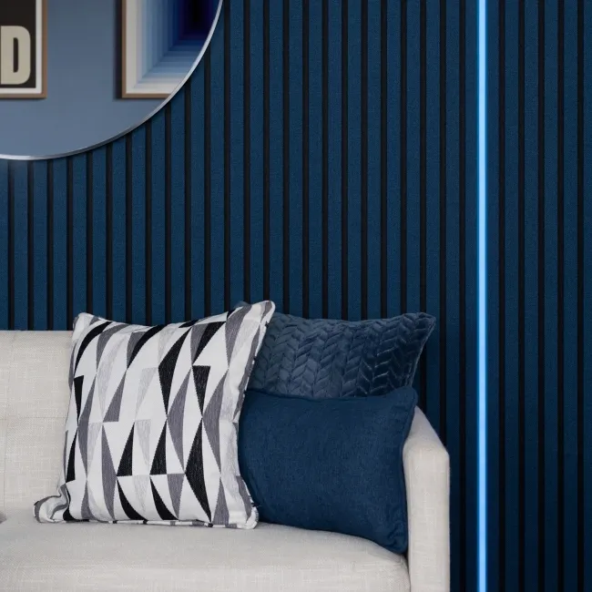 Trepanel Bright® Wall Panel Bluetooth Multi Colour LED Strip Lights With White Casing – 2.4m Pack of 2