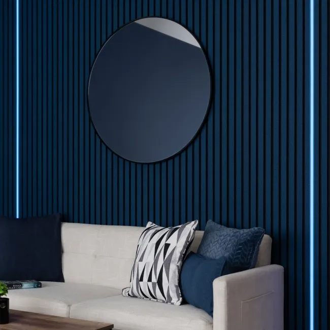 Trepanel Bright® Wall Panel Bluetooth Multi Colour LED Strip Lights With White Casing – 2.4m Pack of 2