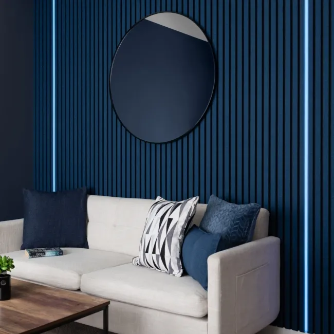 Trepanel Bright® Wall Panel Bluetooth Multi Colour LED Strip Lights With White Casing – 2.4m Pack of 2