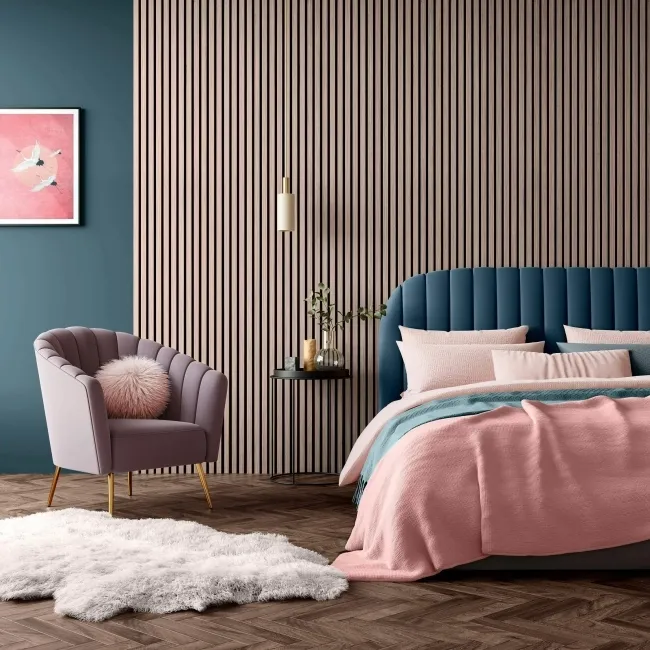 Trepanel Lite® Flexible Smoked Oak Acoustic Wood Wall Panels