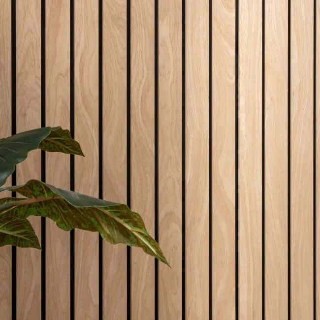 Trepanel® Oak Wide Slat Acoustic Wood Wall Panels