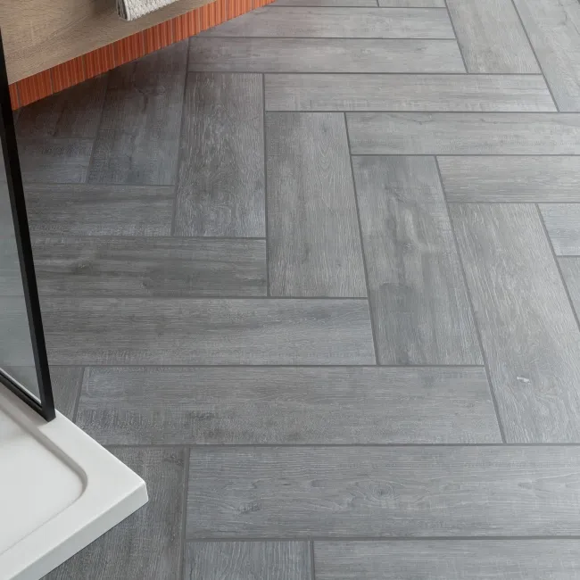 Willow Grey Matt Wood Effect Wall and Floor Tiles