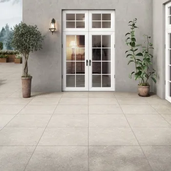 Stoneart Grey Stone Effect Matt Porcelain Outdoor Slab Tile