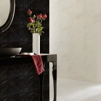 Black Marble Effect Gloss Tiles