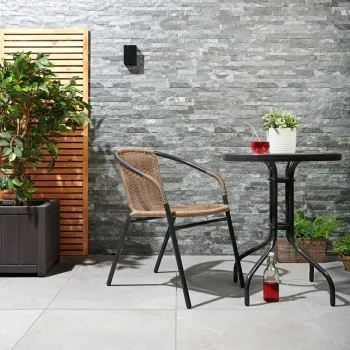 Charcoal Split Face Effect Tiles