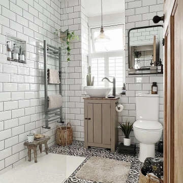 Whitechapel Gloss White Ceramic Metro Tiles