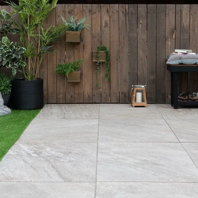 Icaria XL Beige Porcelain Paving Slabs