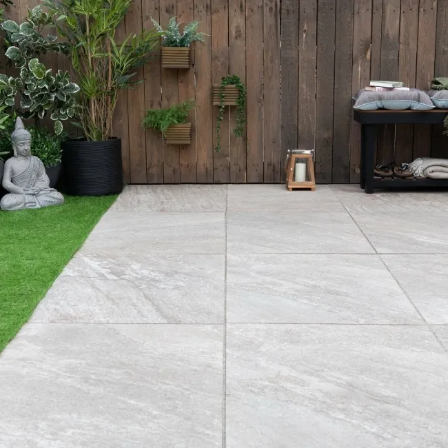 Icaria XL Beige Porcelain Paving Slabs