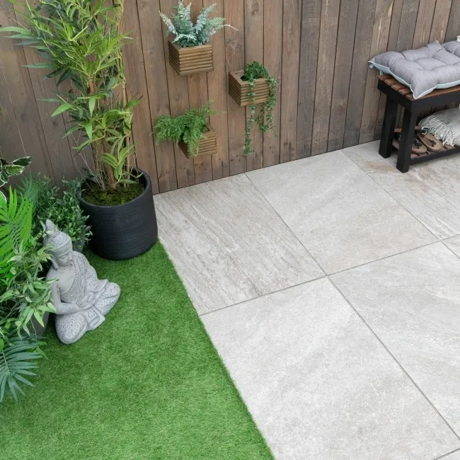 Icaria XL Beige Porcelain Paving Slabs