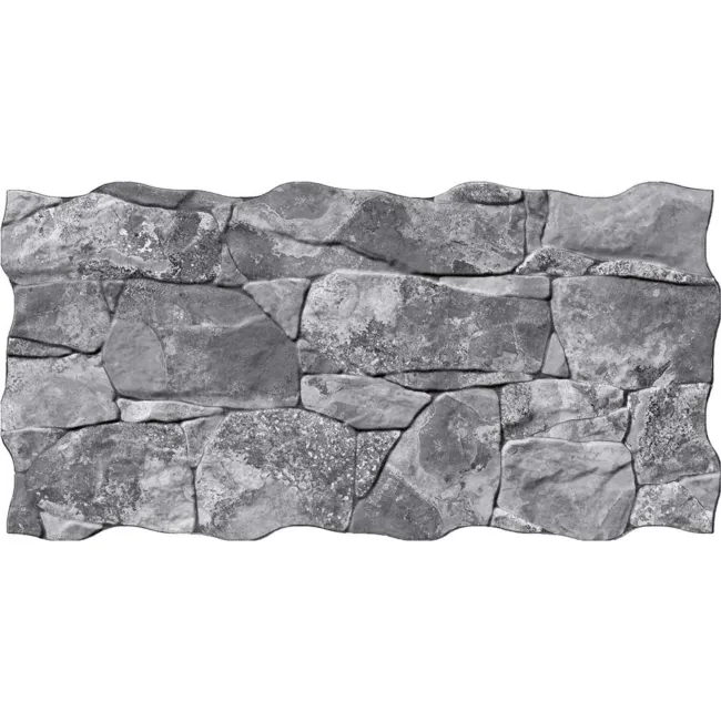 Cusco Dry Stacked Grey Slate Stone Effect Wall Tiles