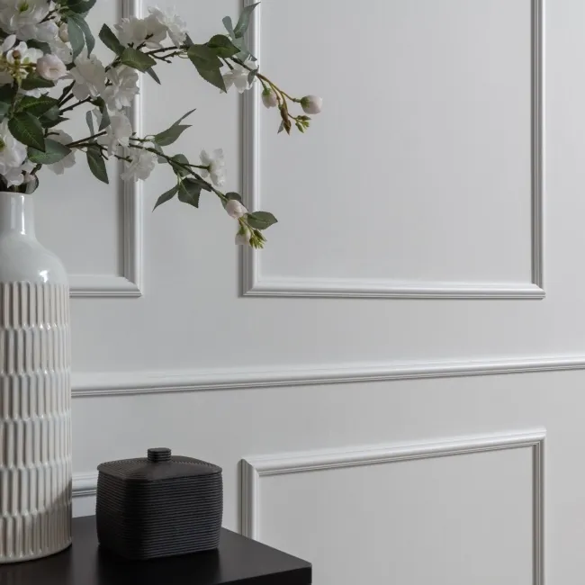 Trepanel Style® Paintable Astragal Moulded PS Wall Beading/Dado