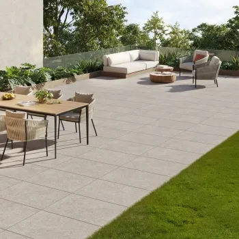 Fossil Natural Stone Effect Matt Porcelain Outdoor Slab Tile