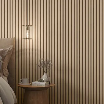 Trepanel® Mocha Mousse Beige Matt Acoustic Wall Panels