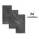 Devoke Dark Grey Matt Stone Effect Wall and Floor Tiles 597x297