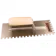 6mm Professional Square Notched Wall Trowel