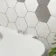 Tale Grey Matt Hexagon Wall and Floor Tiles
