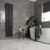 Faith Grey Gloss Rustic Brick Effect Wall and Floor Tile