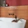 Hamlet Orange Gloss Brick Wall and Floor Tiles
