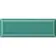 Plush Azulado Teal Green Matt Large Metro Wall Tiles
